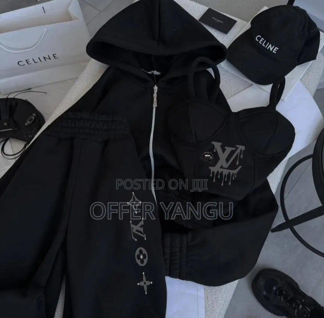 3-piece Monogram Tracksuit Lounge Set