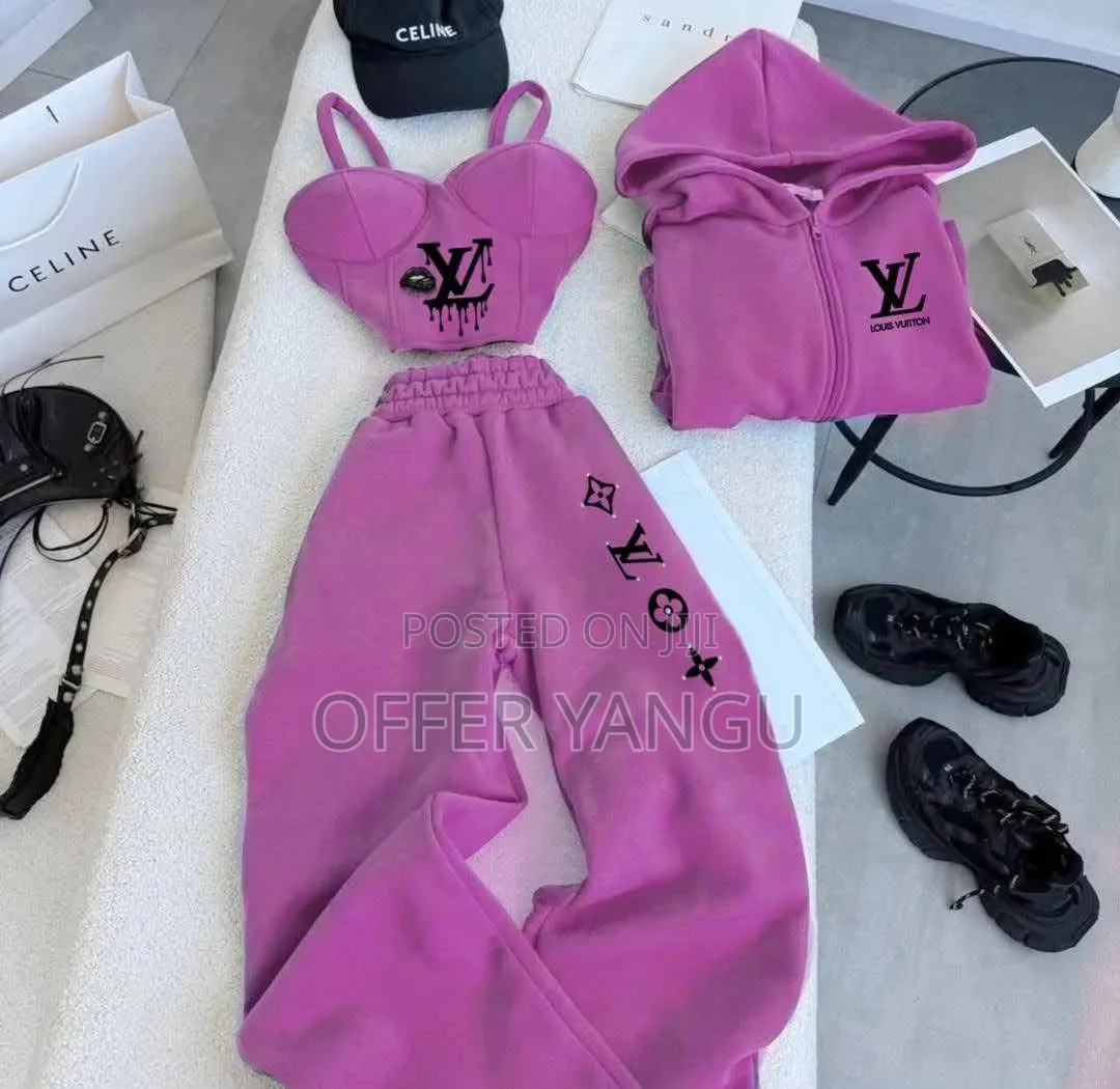 3-piece Monogram Tracksuit Lounge Set