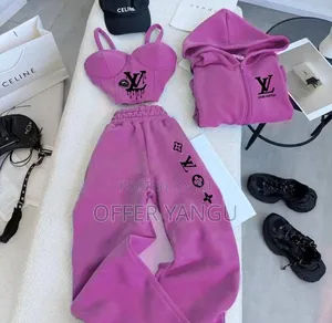 3-piece Monogram Tracksuit Lounge Set