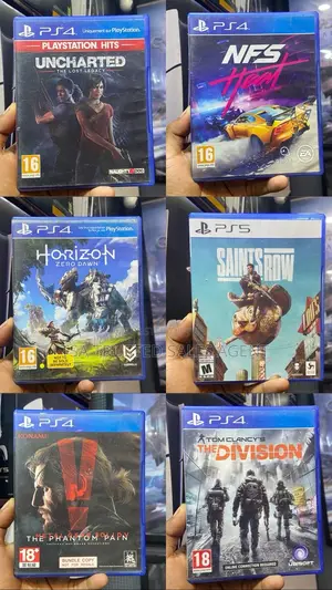 *Used Cd’S Ps4 and Ps5*