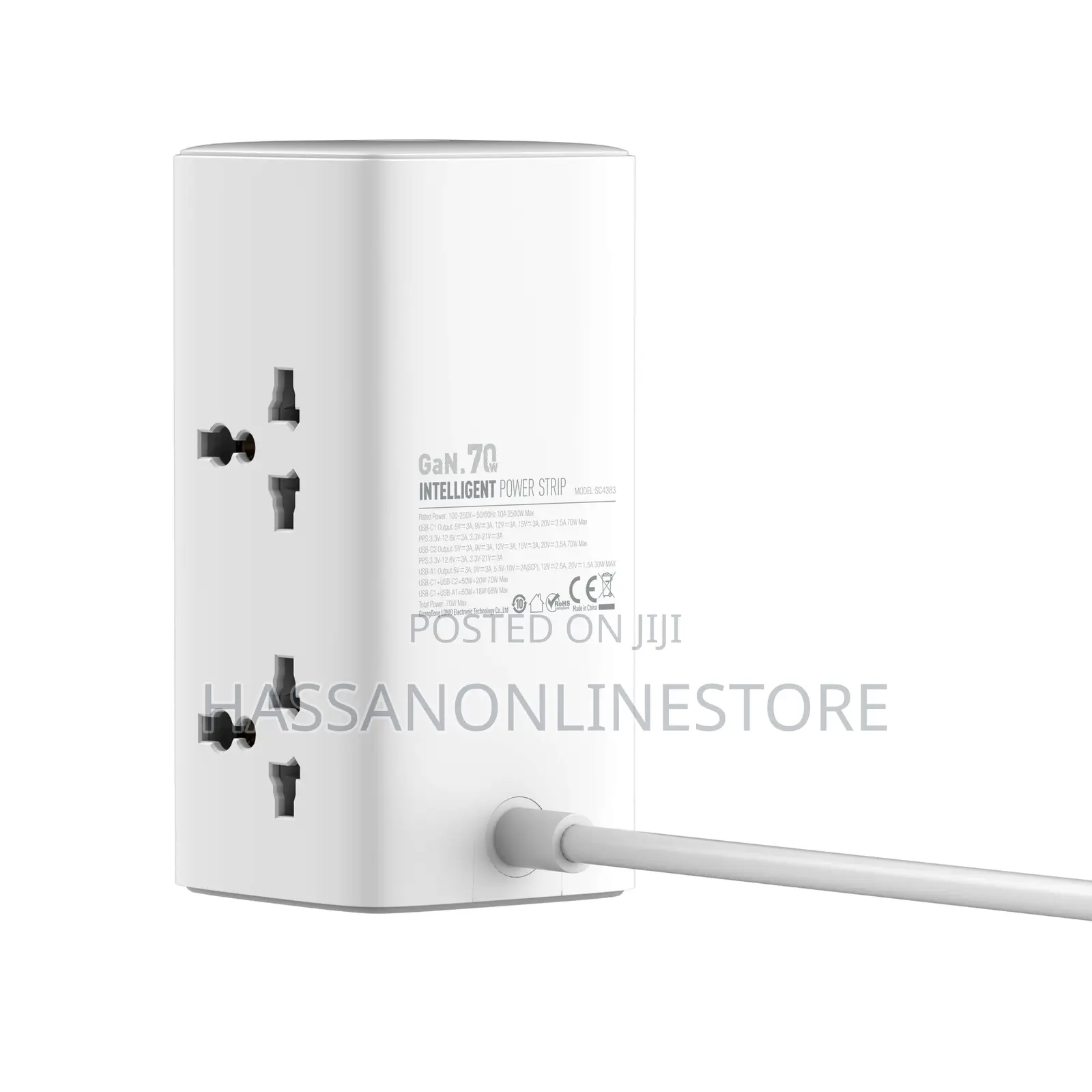 Ldnio Sc4383 70w Multifunctional Universal Desktop Power Adapter