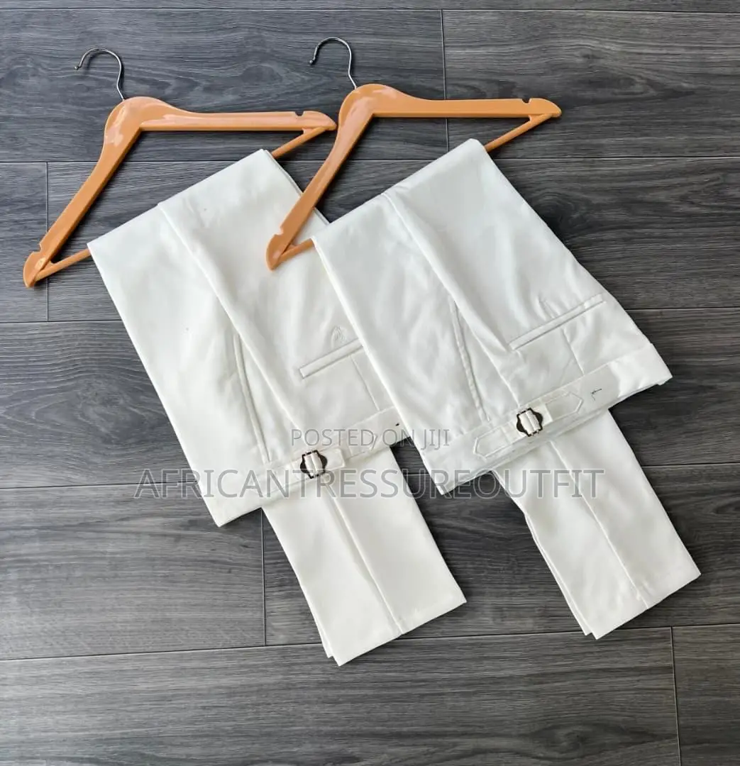 Adjustable Men Trousers Suruali Ya Kitamba Quality