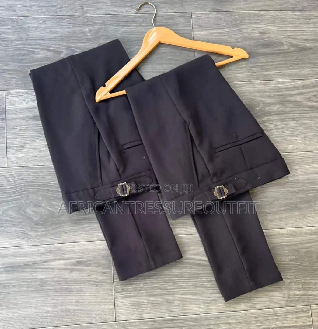 Adjustable Men Trousers Suruali Ya Kitamba Quality