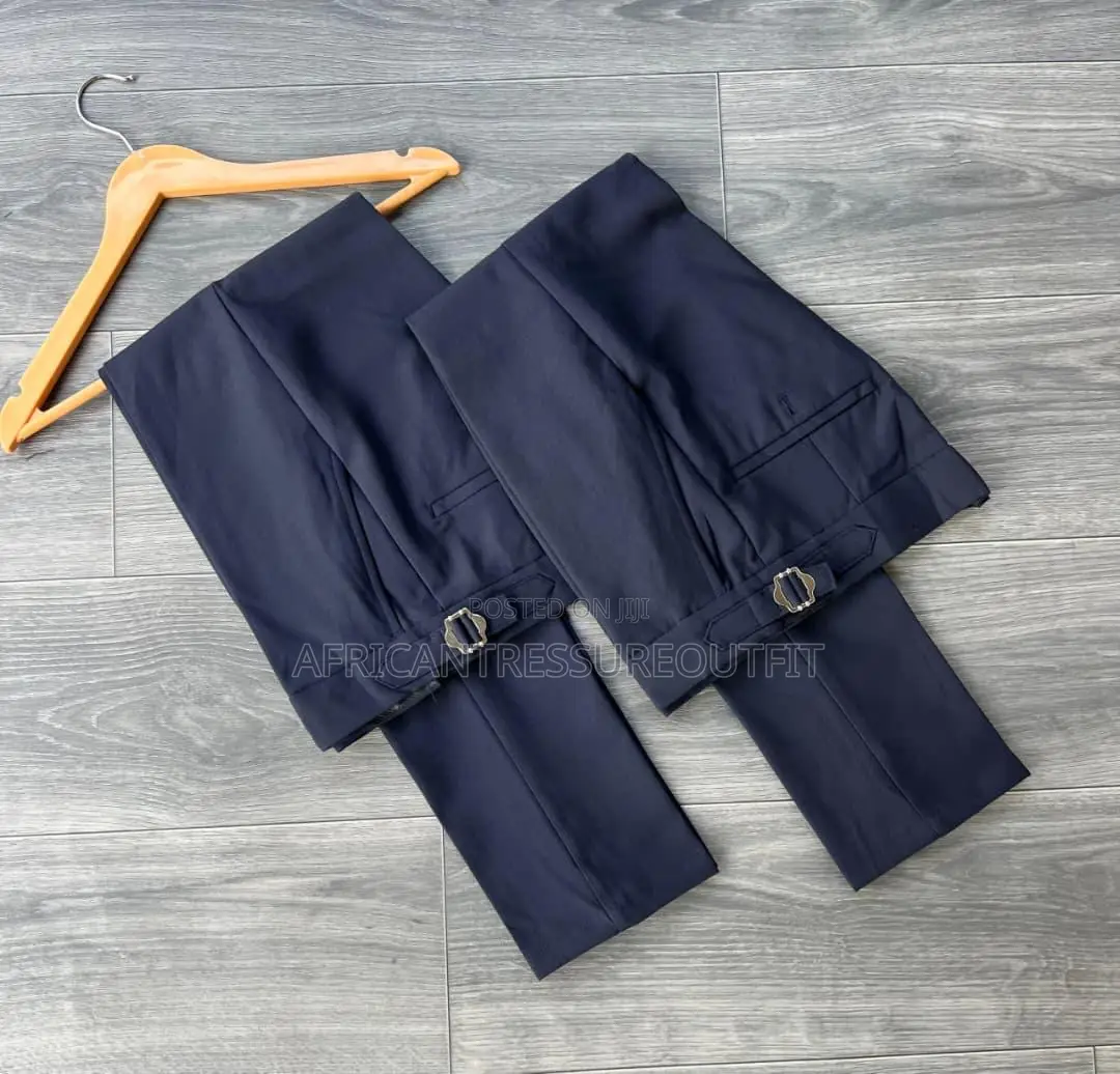 Adjustable Men Trousers Suruali Ya Kitamba Quality