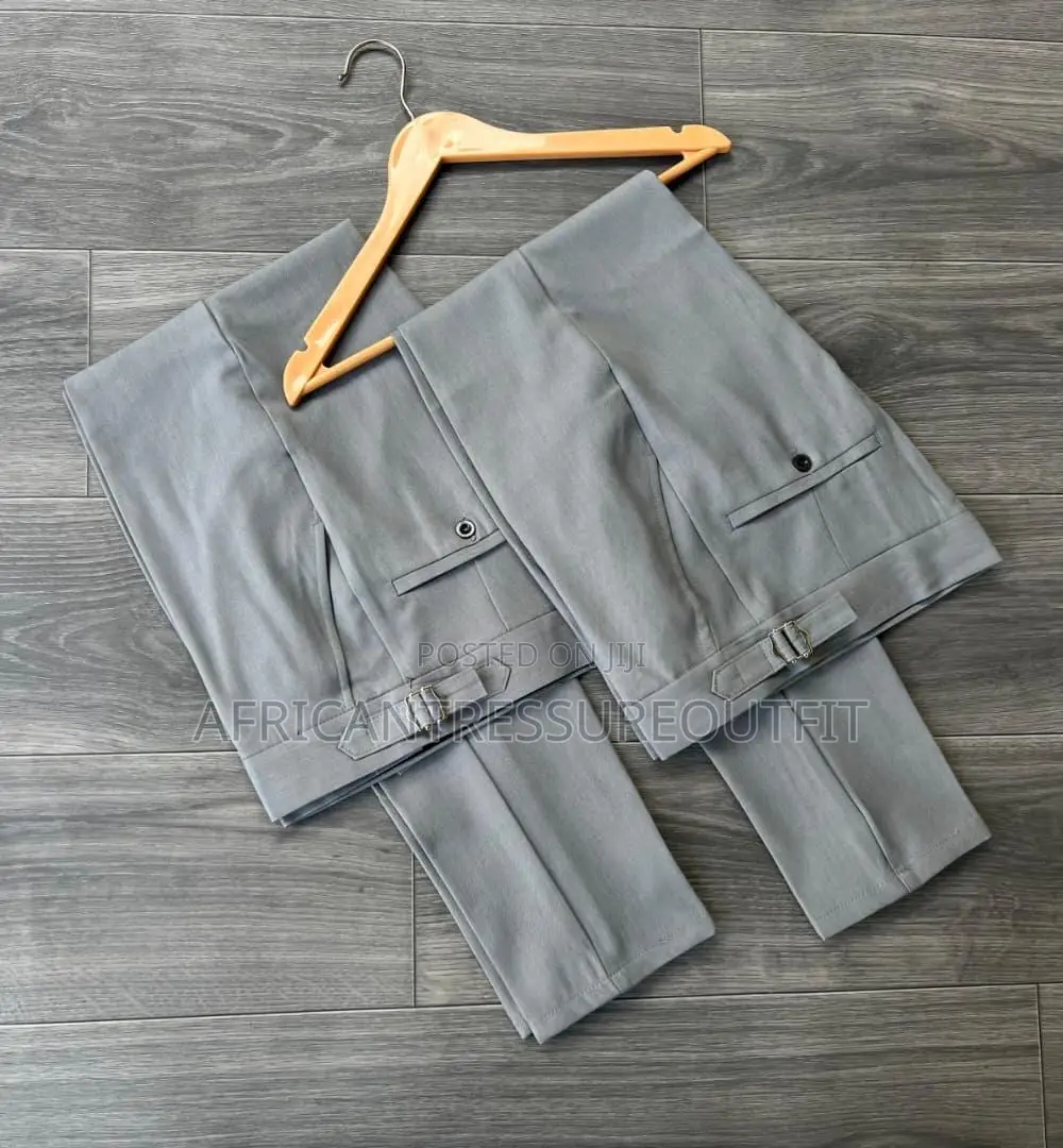 Adjustable Men Trousers Suruali Ya Kitamba Quality