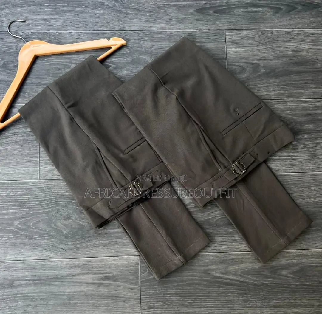 Adjustable Men Trousers Suruali Ya Kitamba Quality