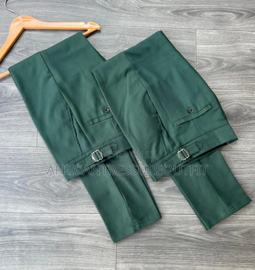 Adjustable Men Trousers Suruali Ya Kitamba Quality