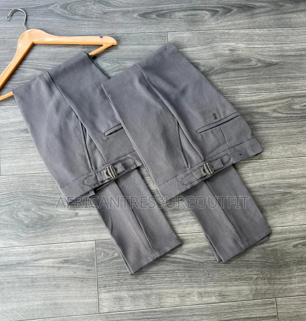 Adjustable Men Trousers Suruali Ya Kitamba Quality