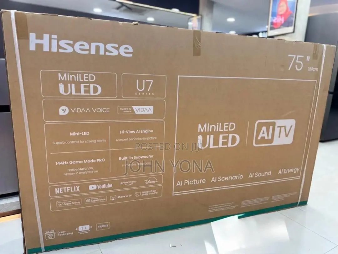 Hisense 75 Inch Minled Uled