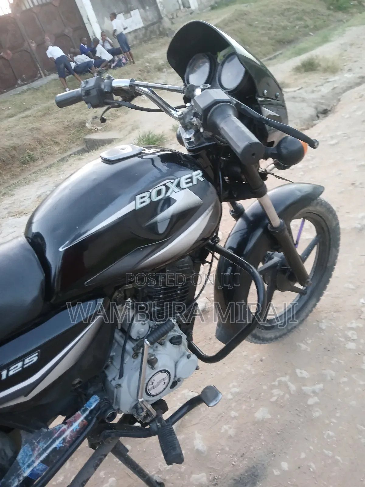 New Bajaj Boxer 125 2025 Black