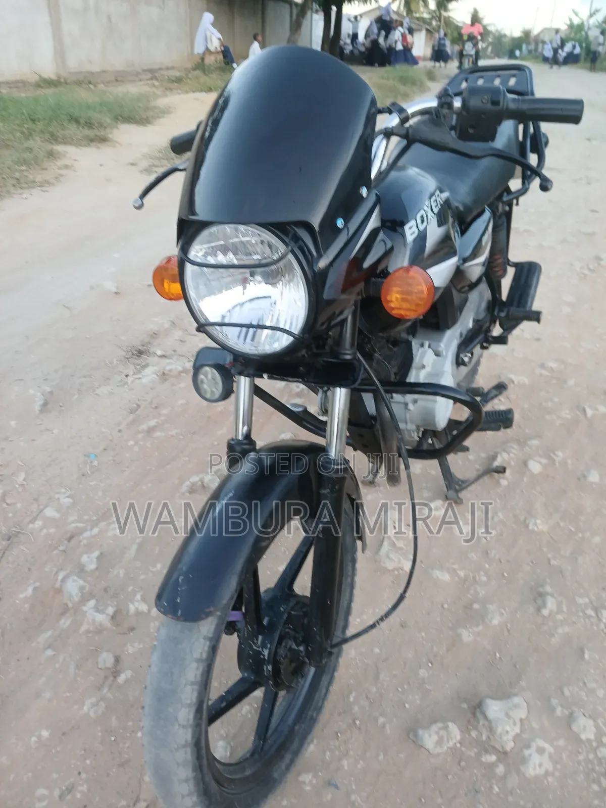 New Bajaj Boxer 125 2025 Black
