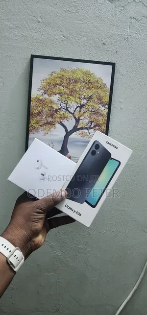 New Samsung Galaxy A06 128 GB Black