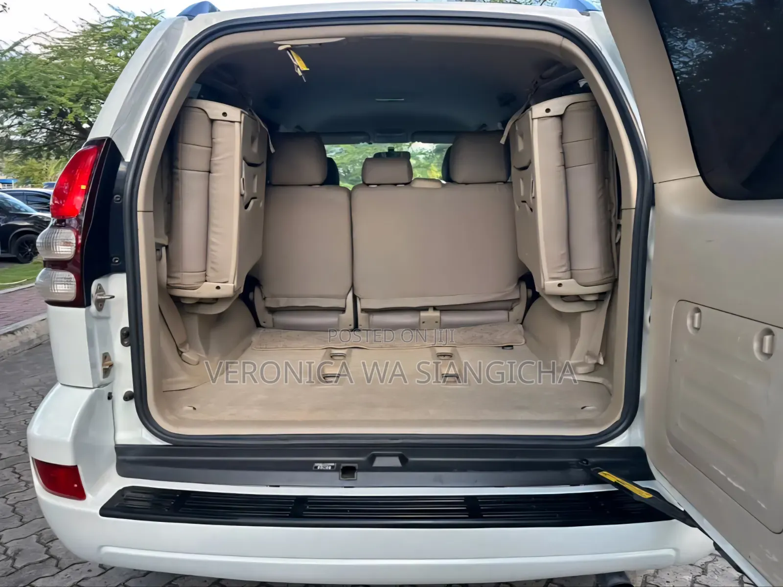 Toyota Land Cruiser Prado 2007 White