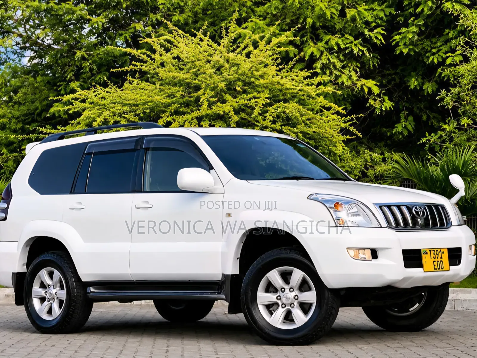 Toyota Land Cruiser Prado 2007 White