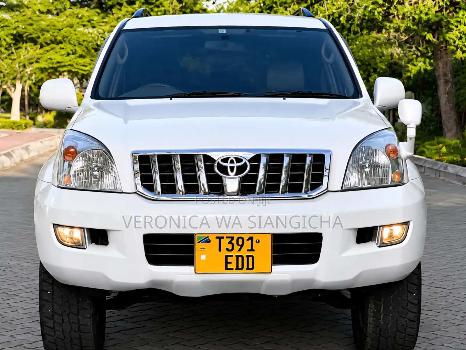 Toyota Land Cruiser Prado 2007 White