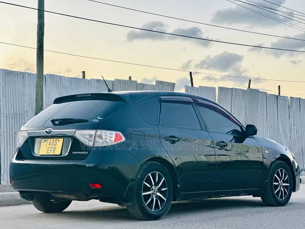 Subaru Impreza 2008 Black