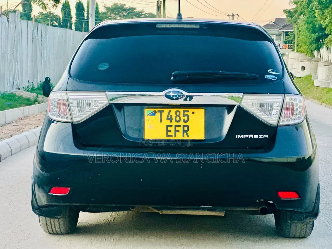 Subaru Impreza 2008 Black