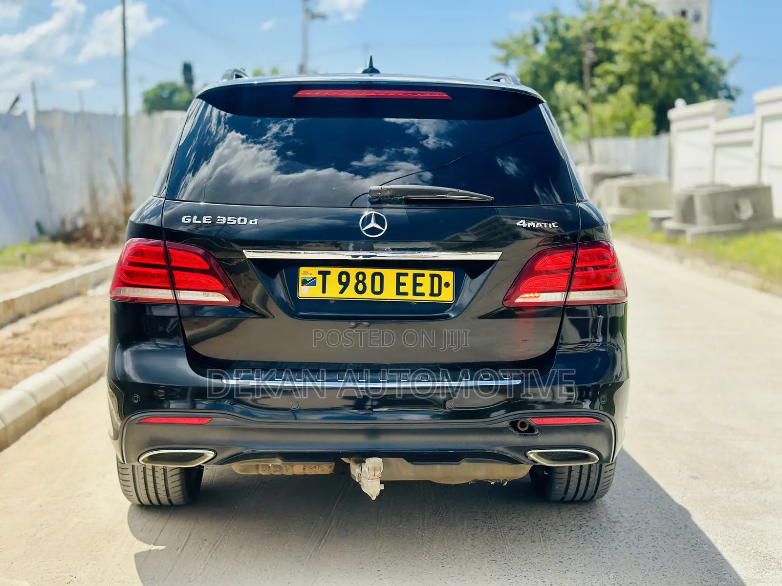 Mercedes-Benz GLE-Class GLE 350d 4MATIC 2017 Black