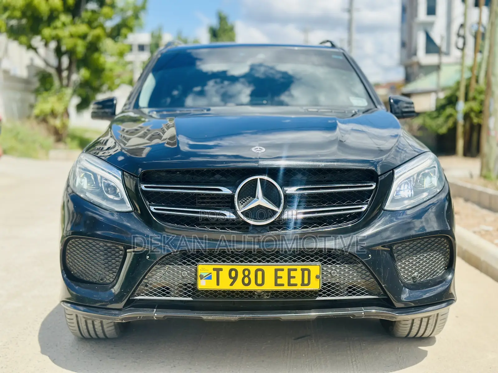 Mercedes-Benz GLE-Class GLE 350d 4MATIC 2017 Black