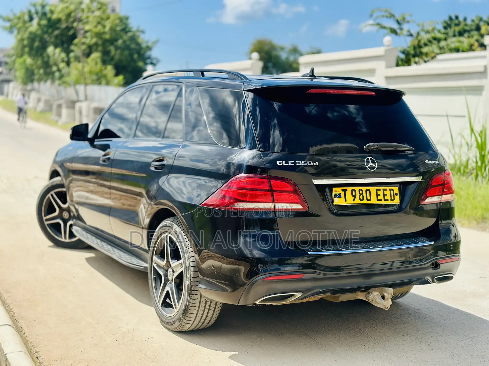 Mercedes-Benz GLE-Class GLE 350d 4MATIC 2017 Black