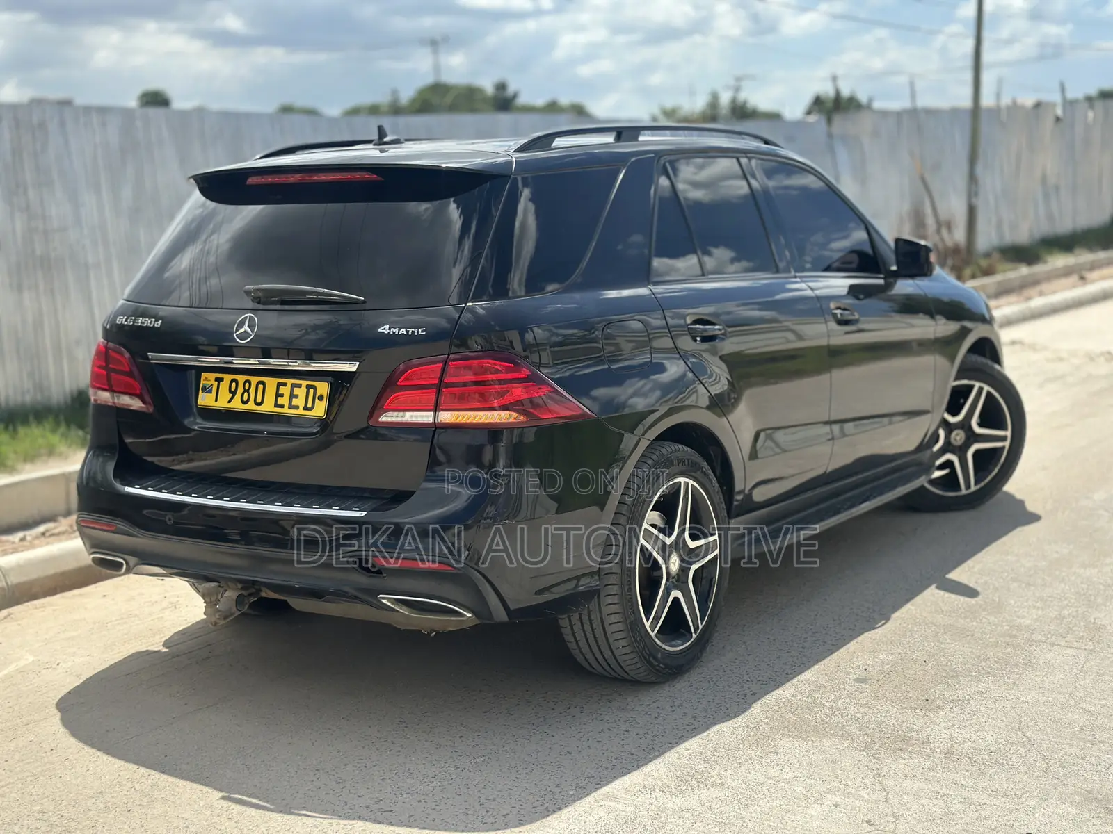 Mercedes-Benz GLE-Class GLE 350d 4MATIC 2017 Black