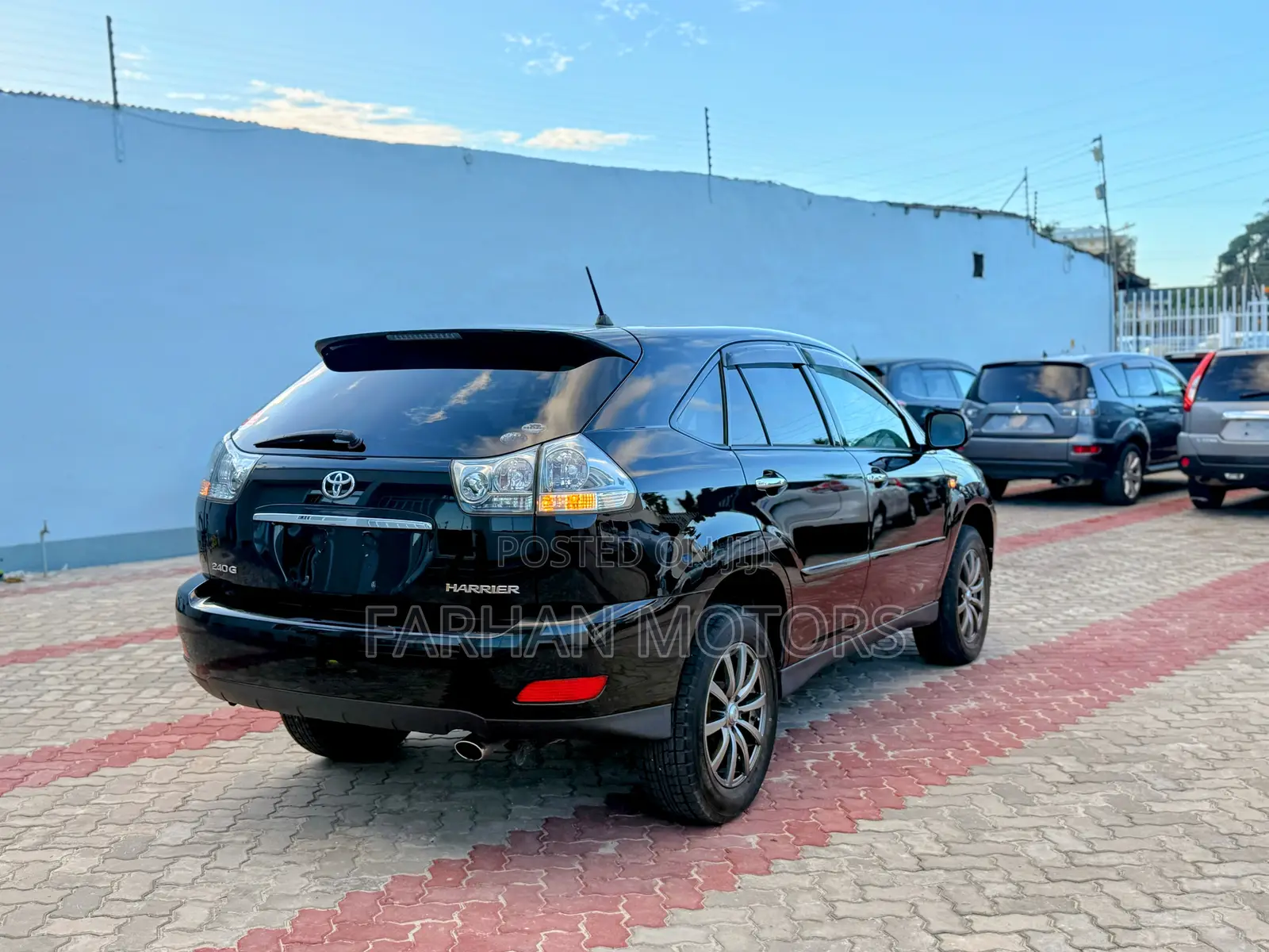 Toyota Harrier 2007 Black