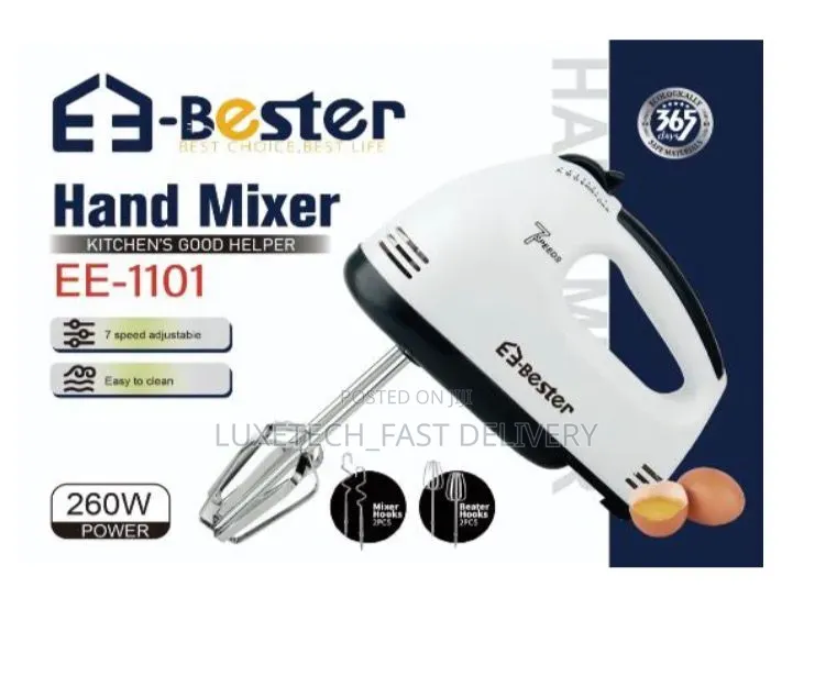 E-Bester Ee-1101 Hand Mixer 260w