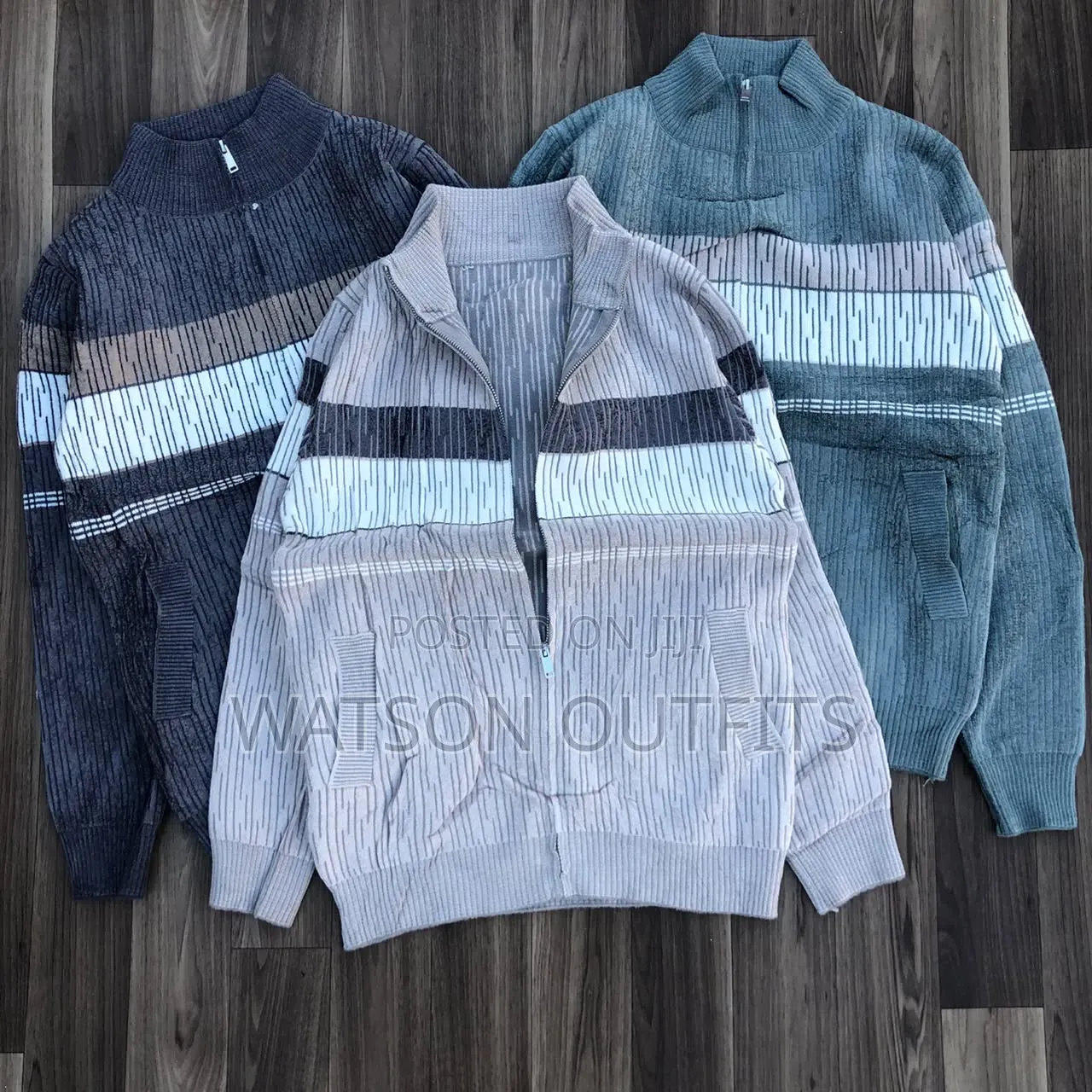 Men's Sweaters or Sweta Za Kiume or Wanaume Za Zipu Completely Stylish