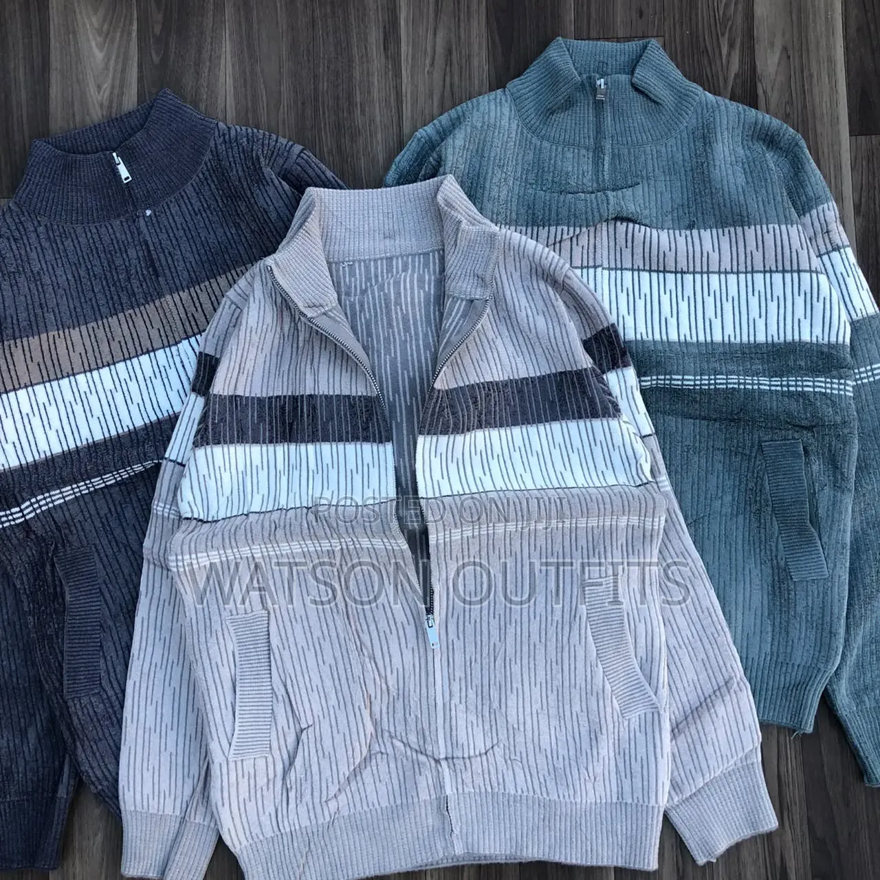 Men's Sweaters or Sweta Za Kiume or Wanaume Za Zipu Completely Stylish