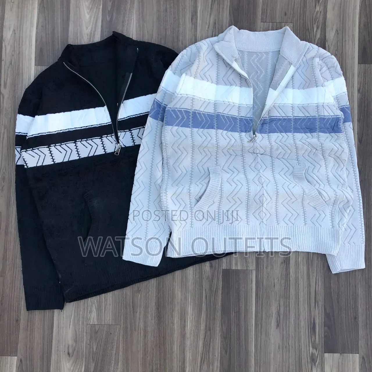 Men's Sweaters or Sweta Za Kiume or Wanaume Za Zipu Completely Stylish