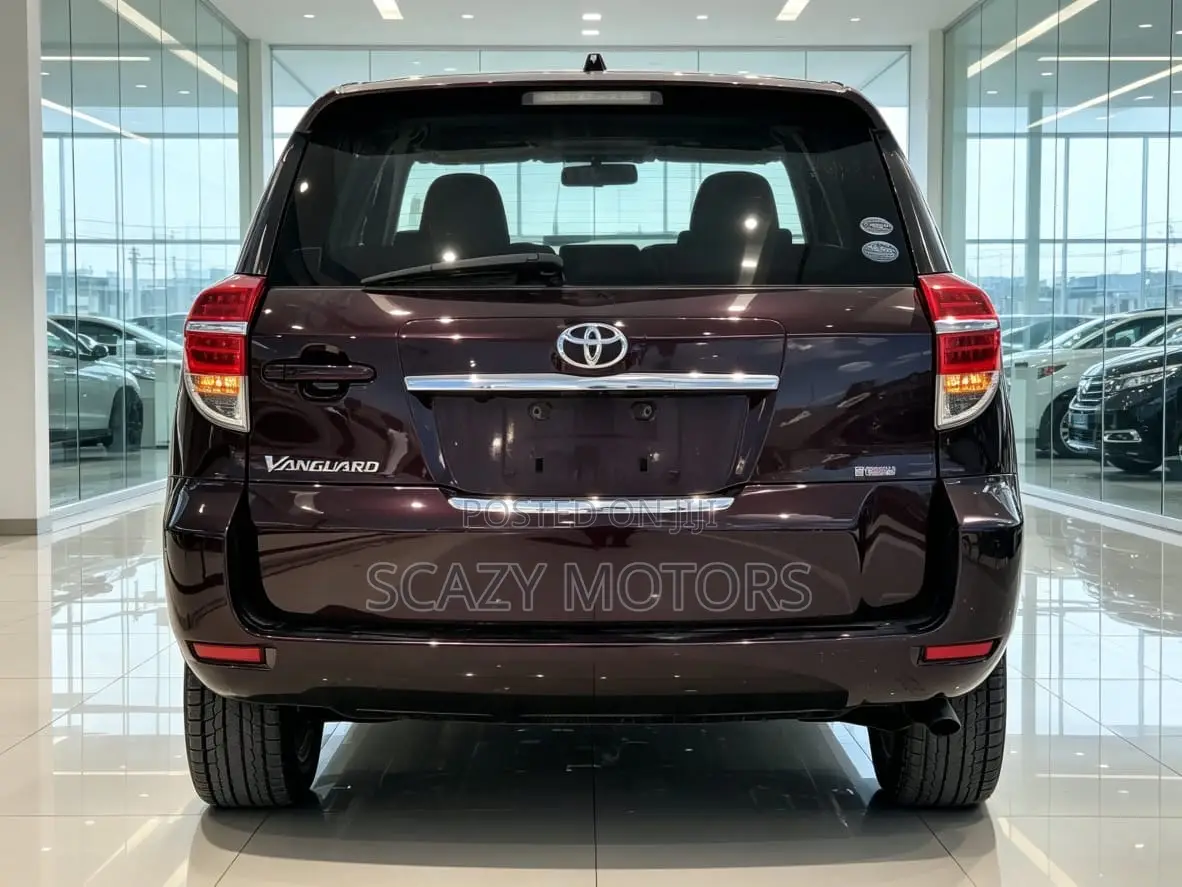 Toyota Vanguard 2010 Maroon