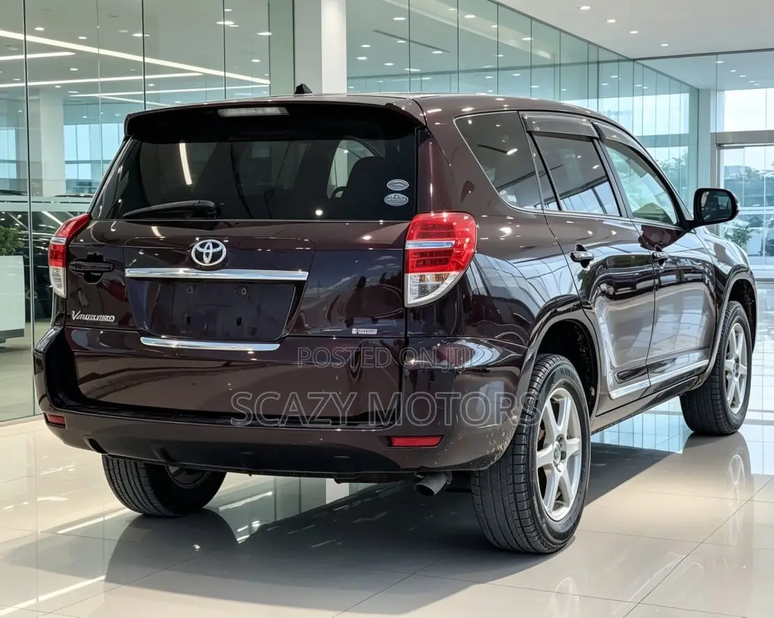 Toyota Vanguard 2010 Maroon