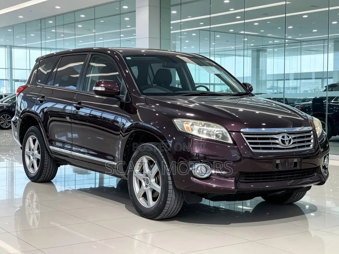 Toyota Vanguard 2010 Maroon