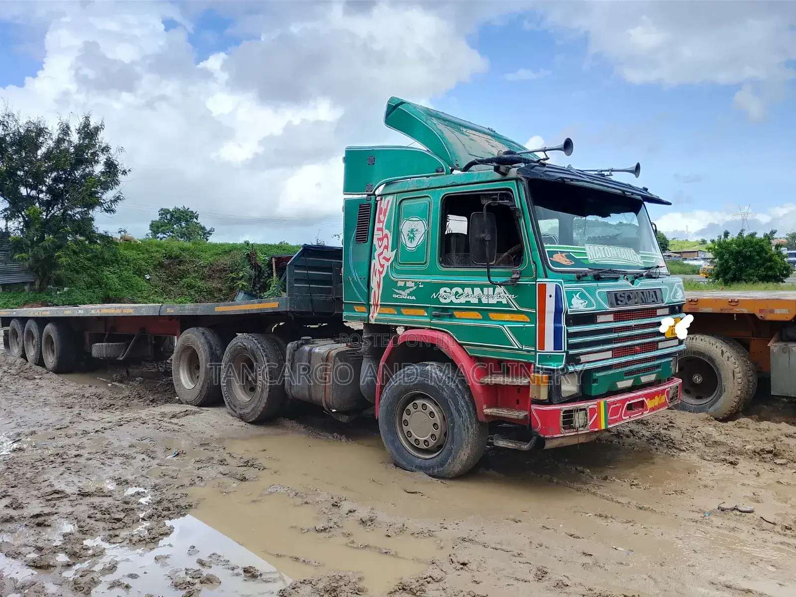 Scania 113 Semi-Treila