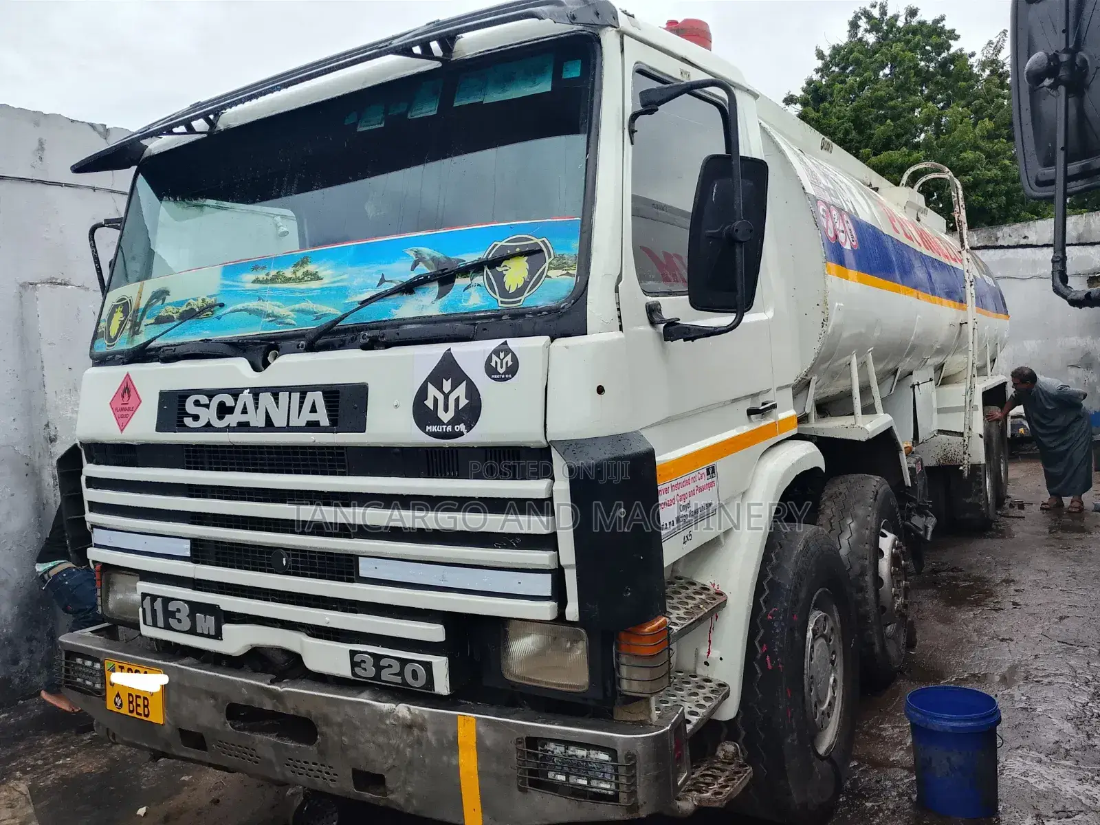 Scania 113 Mende Tanker