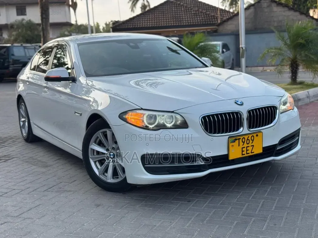 BMW 5 Series 520d 2015 White