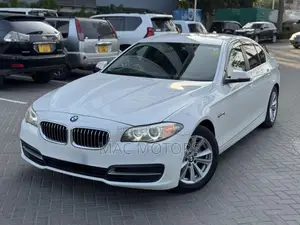 BMW 5 Series 2015 White