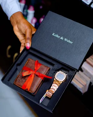 Beautiful Set of Watch and Wallet