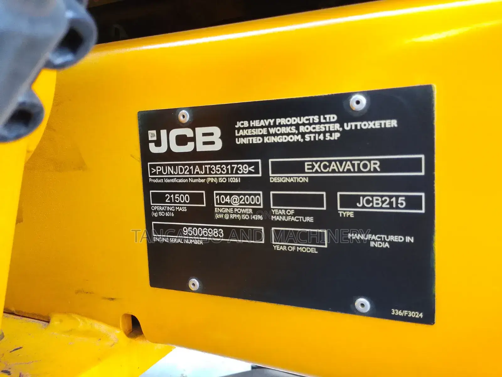 Brand New JCB Excavator