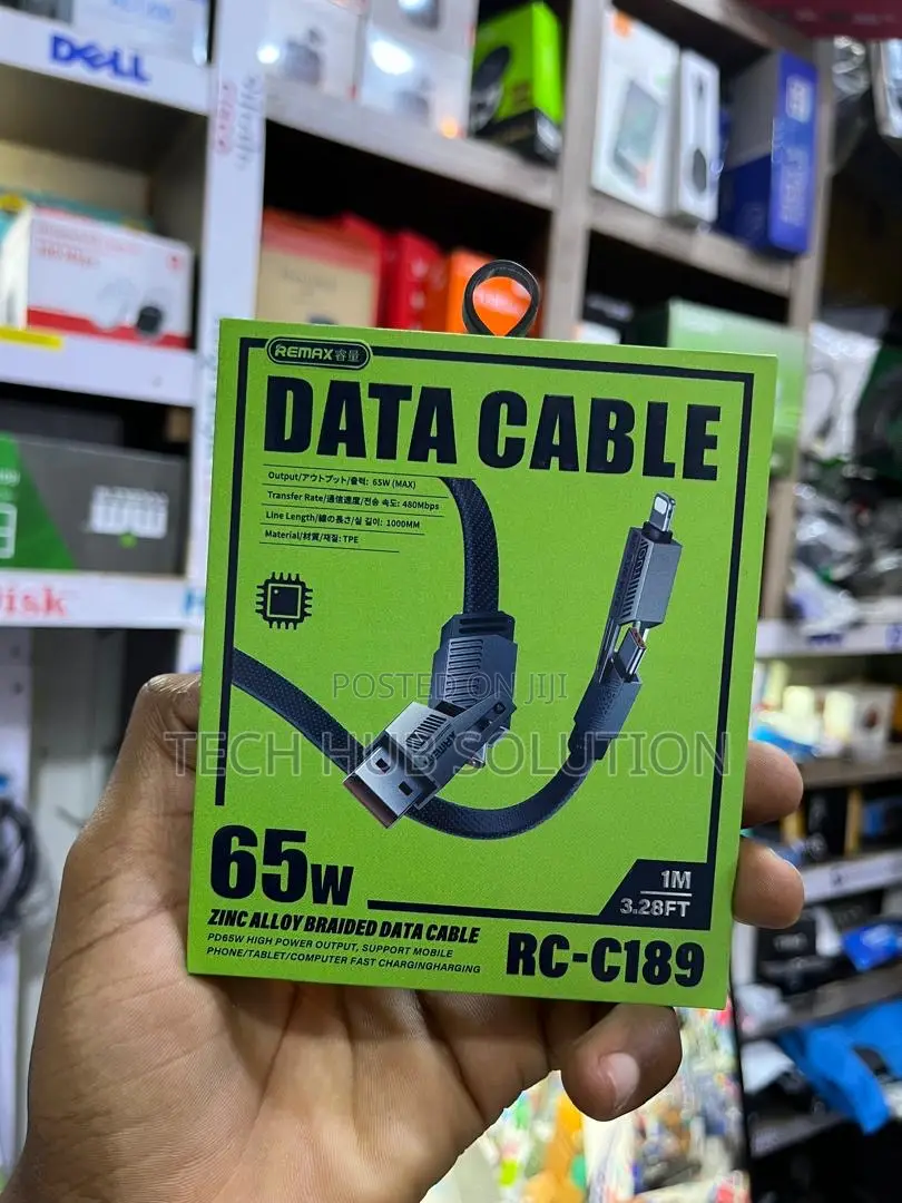 Rc-C189 Data Cable – Fast Charging Stable Data Transfer Cable