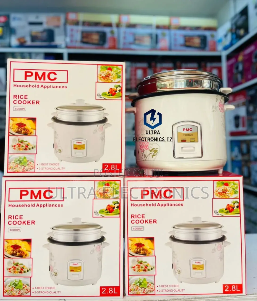 Strong Quality PMC Rice Cooker 2.8l 1000w
