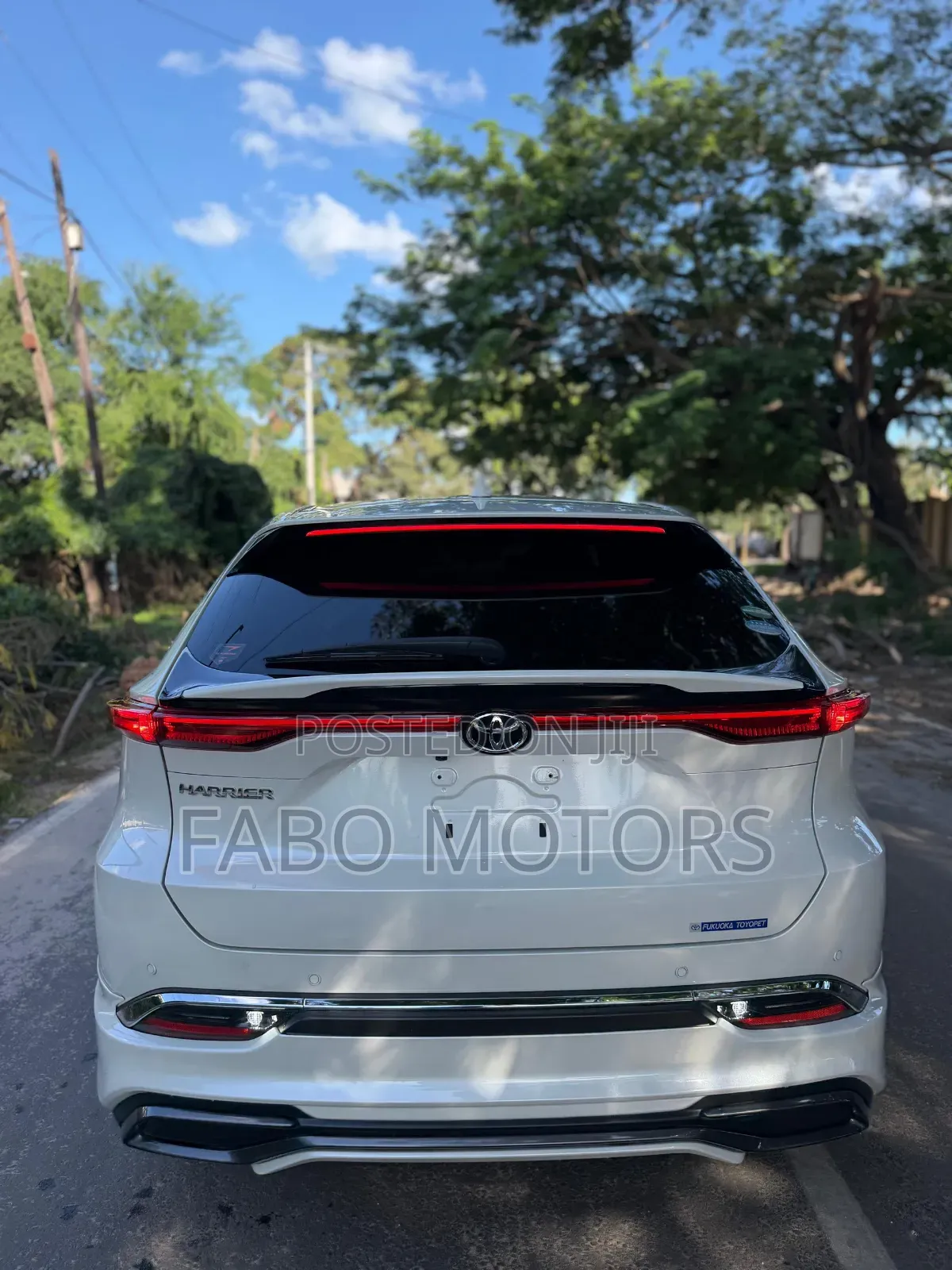 Toyota Harrier Z 2021 White