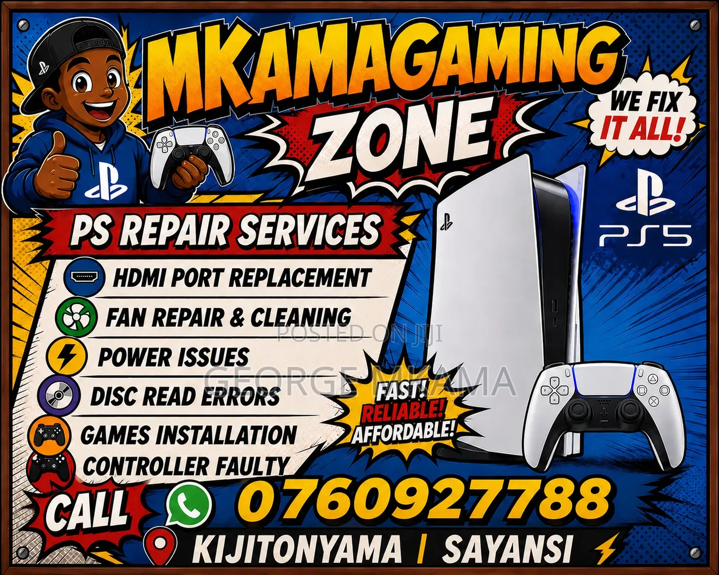 Fundi Playstation Na Controller