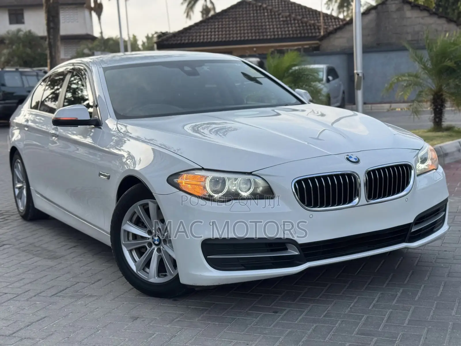 BMW 5 Series 2015 White
