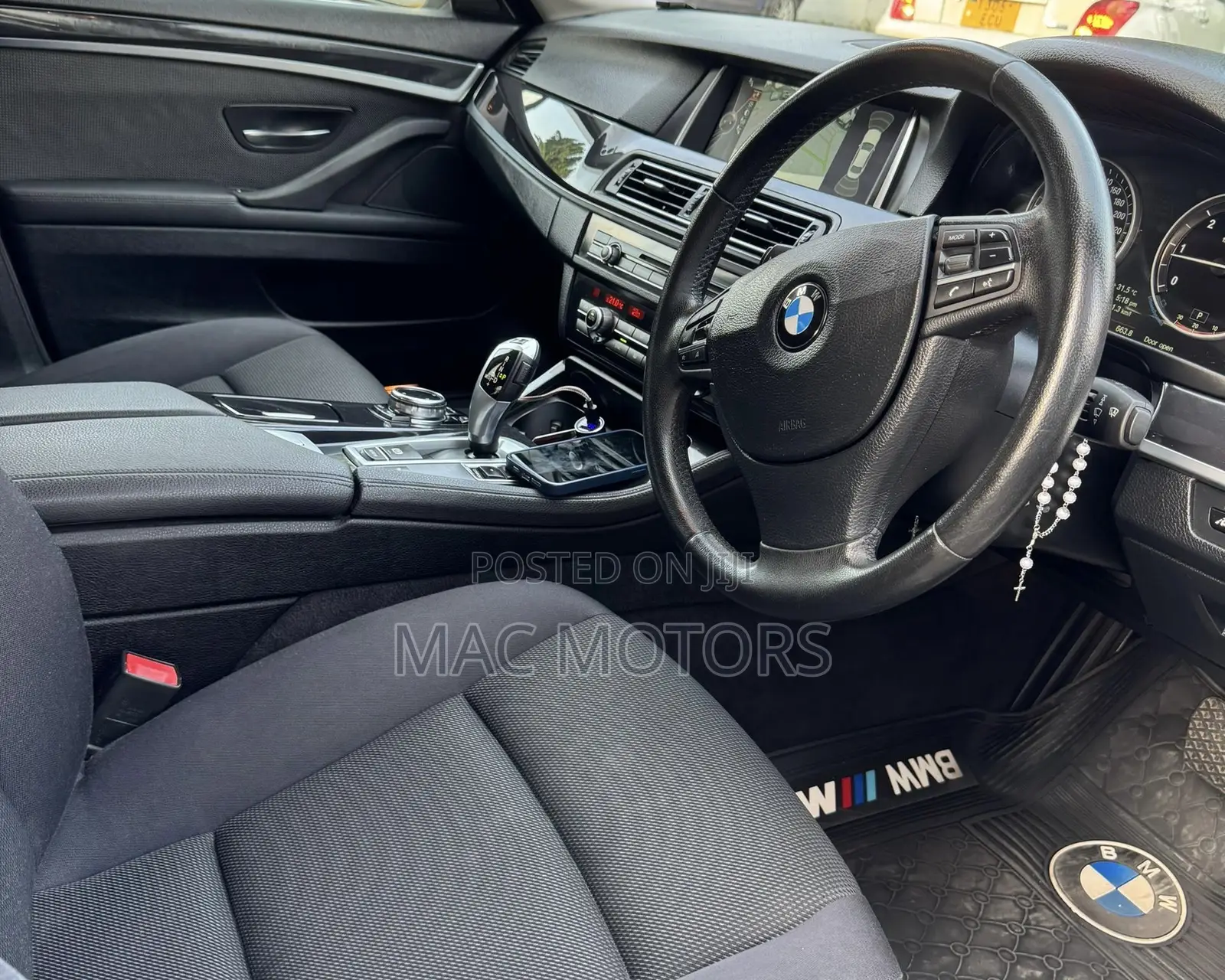 BMW 5 Series 2015 White