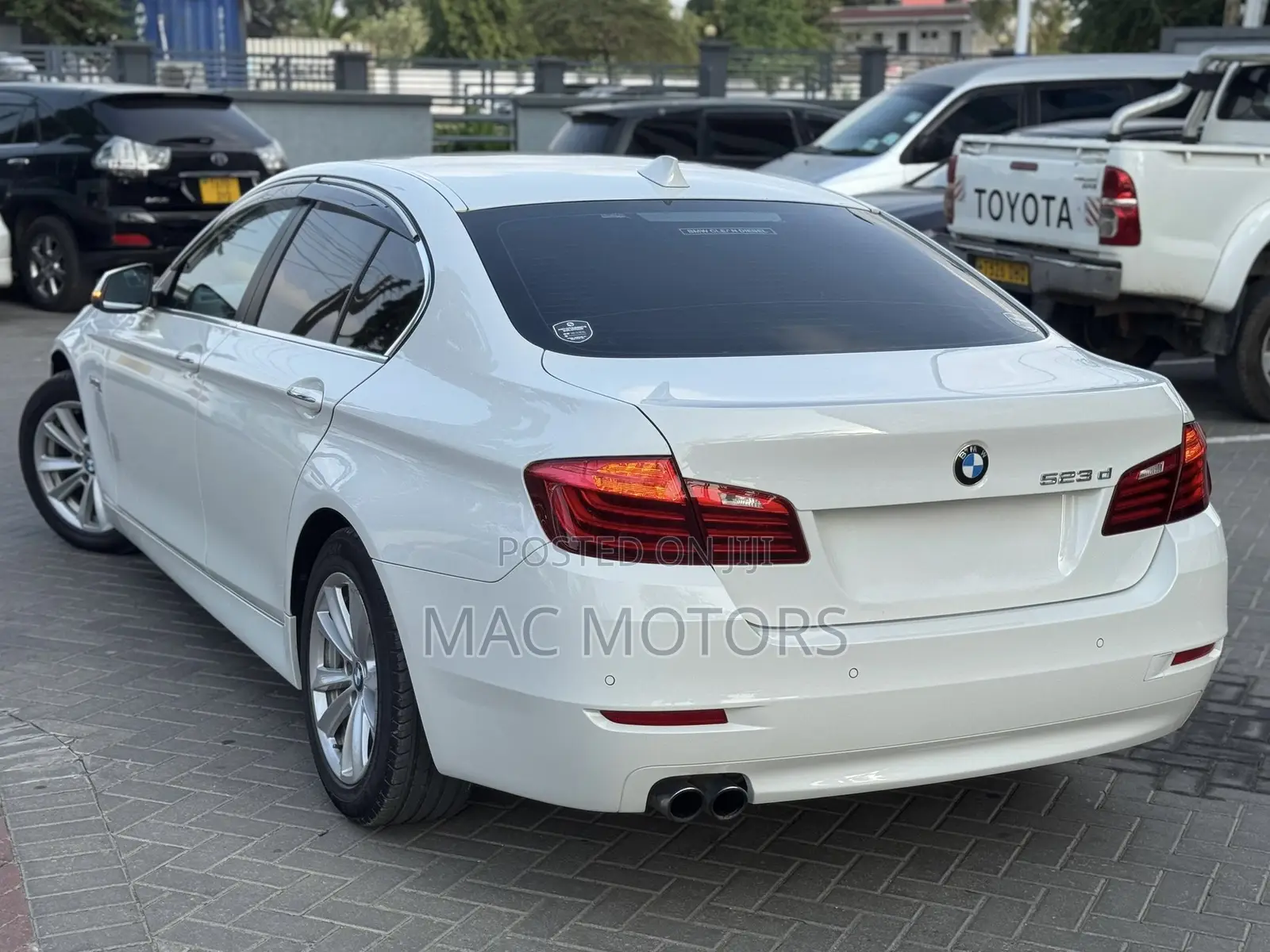BMW 5 Series 2015 White