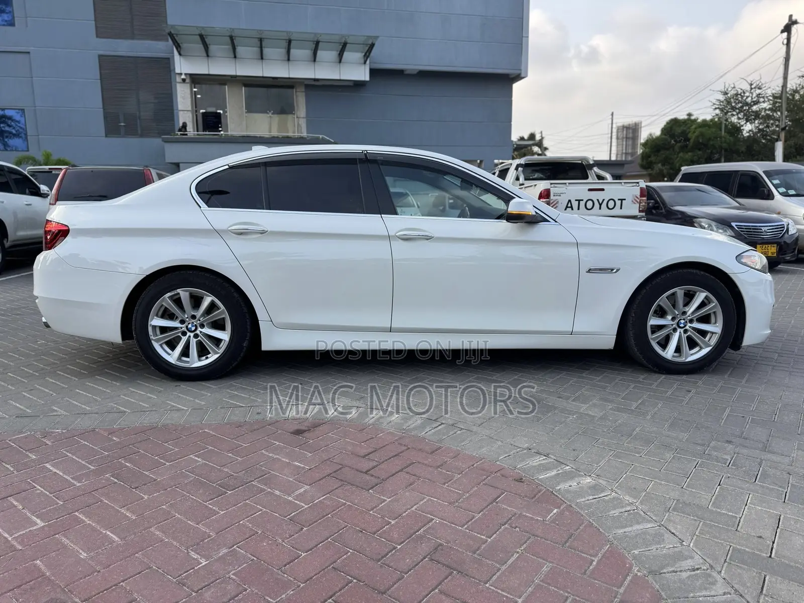BMW 5 Series 2015 White
