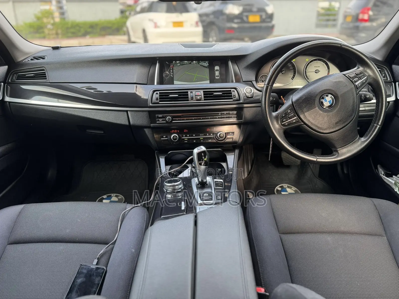 BMW 5 Series 2015 White