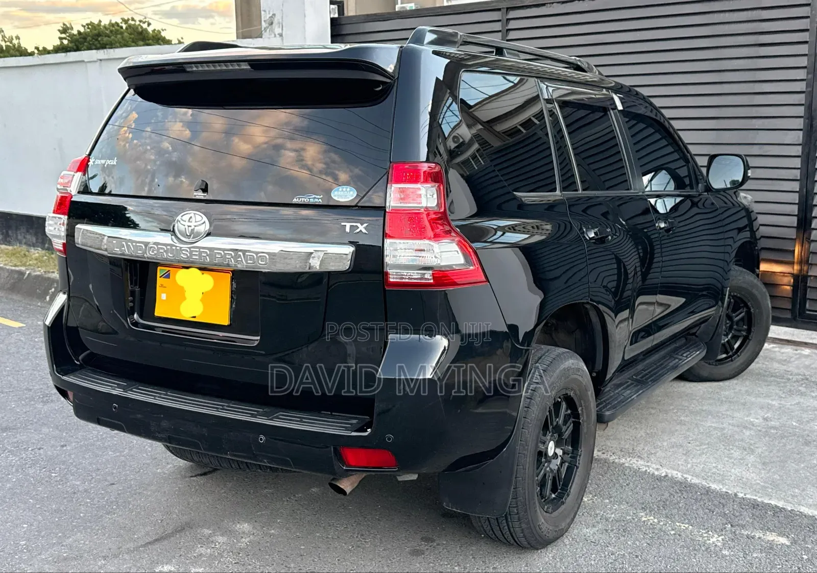 Toyota Land Cruiser Prado 2017 Black