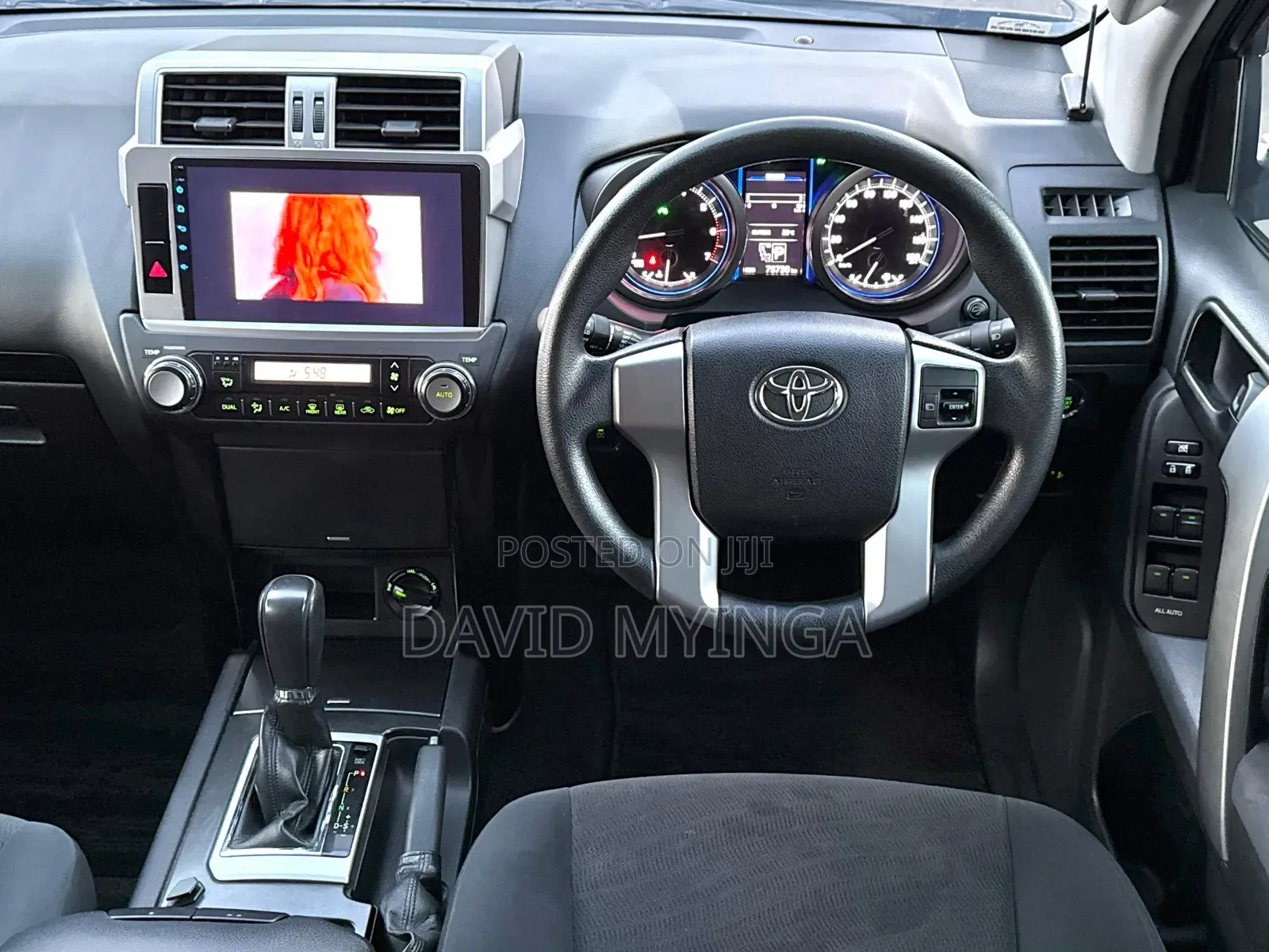 Toyota Land Cruiser Prado 2017 Black